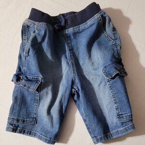 Gymboree Used Boys size 7 cargo denim shorts. Mixed Bin Z26